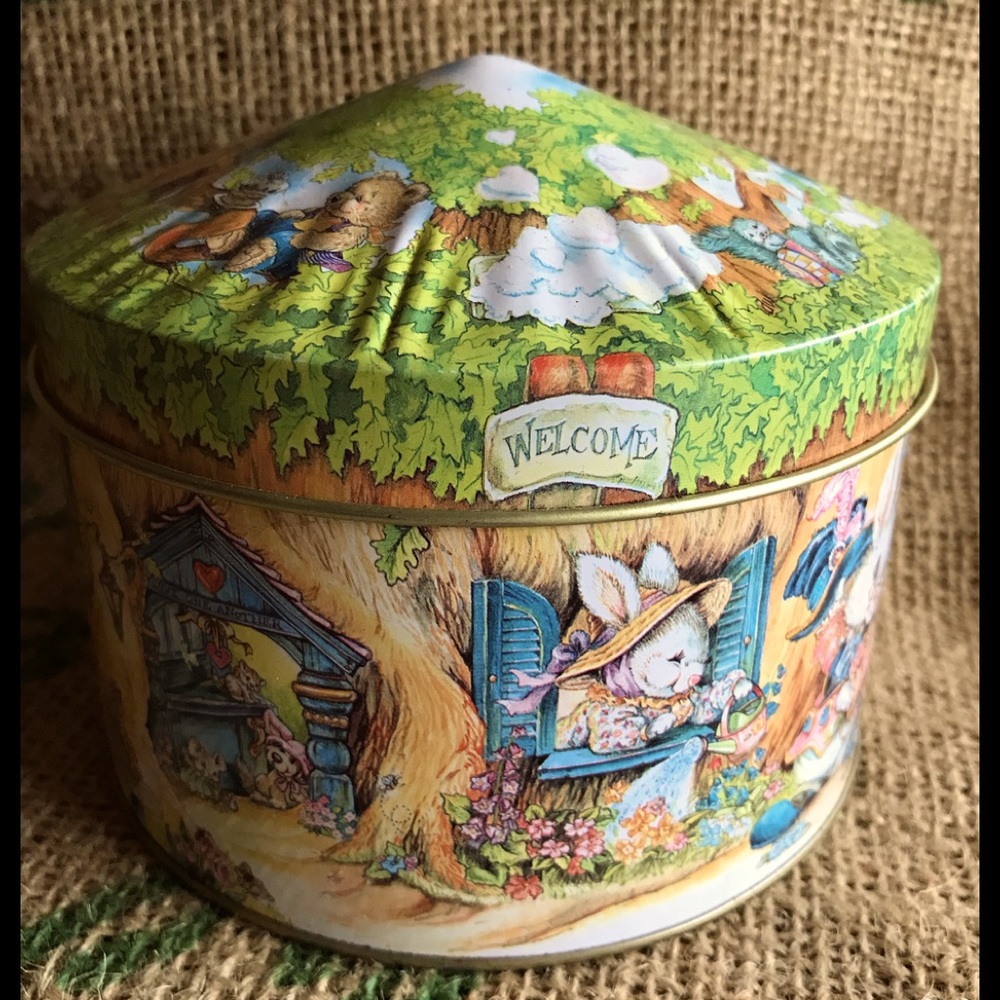 Easter Bunny Tin